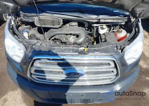 2017 Ford Transit Xlt z USA, uszkodzony, nr VIN 1FBZX2ZM0HKB13343